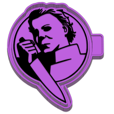 Michael Myers Halloween Freshie Mold Housing STL Michael Myers Halloween Freshie Mold Housing STL