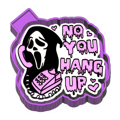 No You Hang Up Freshie STL Mold Housing - Mold2Molds No You Hang Up Freshie STL Mold Housing - Mold2Molds