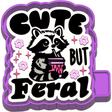 Cute But Feral Freshie Mold Housing STL Cute But Feral Freshie Mold Housing STL