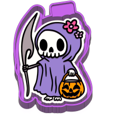 Trick or Treat Ghost Freshie STL Mold Housing