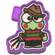 Keroppi Freddy Freshie STL Mold Housing Keroppi Freddy Freshie STL Mold Housing