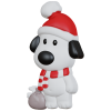 Santa Dog Freshie STL Mold Housing - Mold2Molds Santa Dog Freshie STL Mold Housing - Mold2Molds