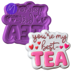 3D You’re My Best Tea Bath Bomb STL Mold 3D You’re My Best Tea Bath Bomb STL Mold