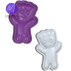 3D Sour Patch Kid Bath Bomb STL Mold