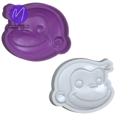 3D Monkey Bath Bomb STL Mold 3D Monkey Bath Bomb STL Mold