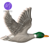 3D Flying Mallard Duck Freshie STL Mold Housing - Mold2Molds