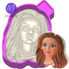 3D Ugly Doll Face Freshie STL Mold Housing 3D Ugly Doll Face Freshie STL Mold Housing