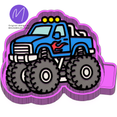 Monster Truck Freshie Mold Housing STL File Monster Truck Freshie Mold Housing STL File