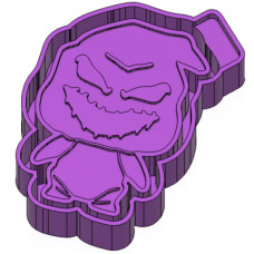Oogie Boogie Freshie Mold - Silicone Mold Box