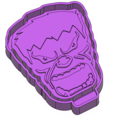 Hulk Face Freshie Mold - Silicone Mold Box Hulk Face Freshie Mold - Silicone Mold Box